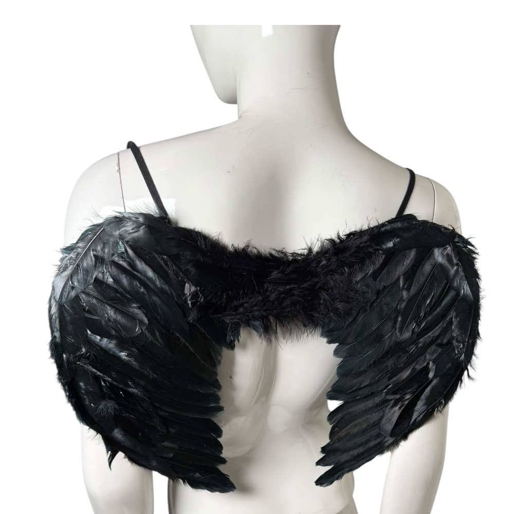 Black angels wings‎ Halloween cosplay